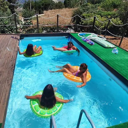 Вилла Villasara Scopello Relax Con 4 Piscina&spa