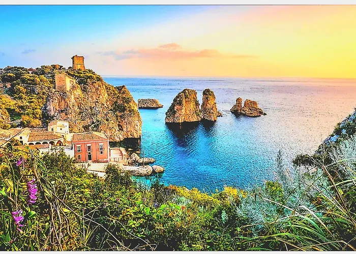 Villasara Scopello Relax Con 4 Piscina&spa