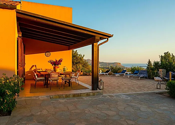 Villasara Scopello Relax Con 4 Piscina&spa 别墅 卡斯泰拉马莱